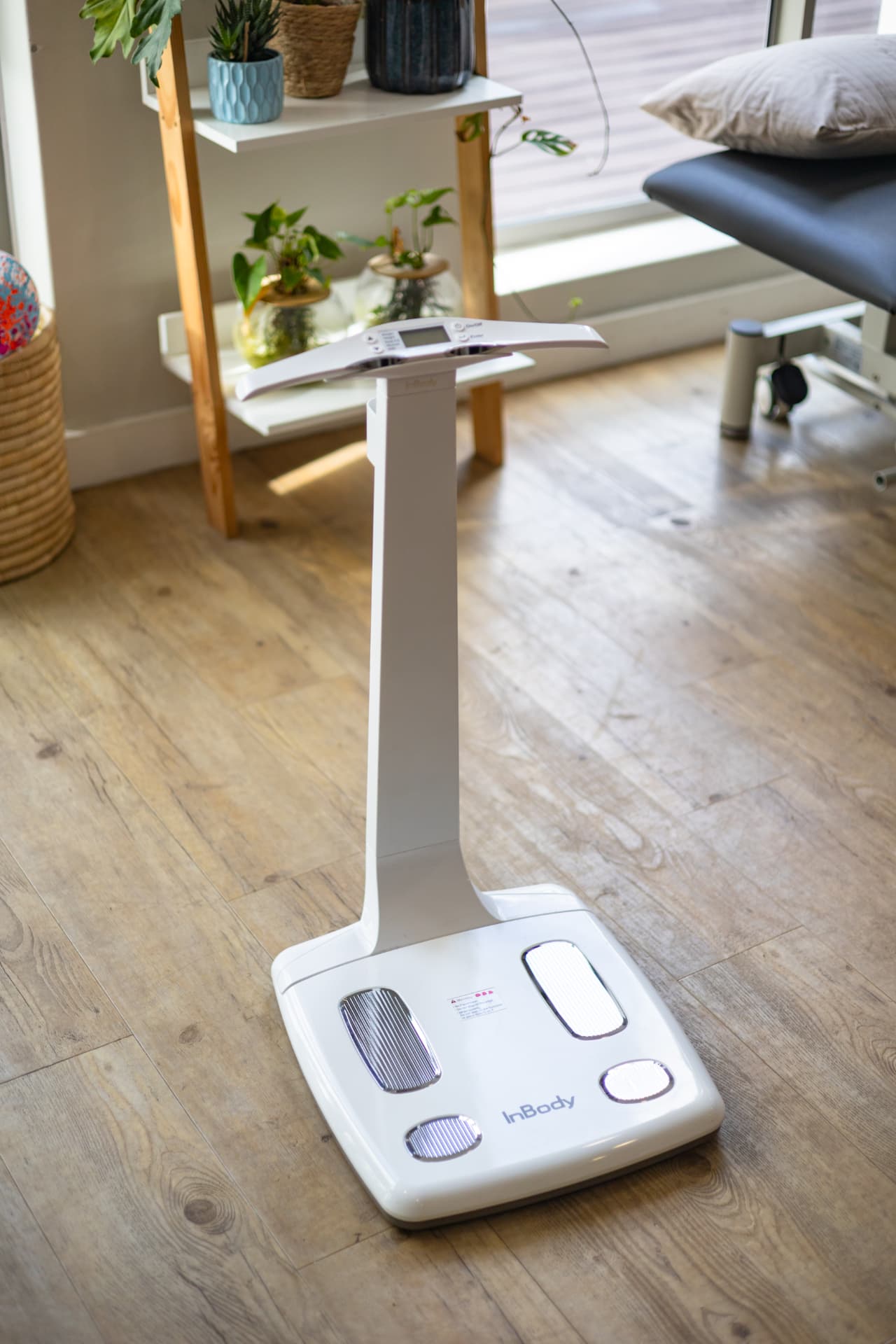 InBody BWA 2.0S body composition analyser in the Tokai Dietetics clinic